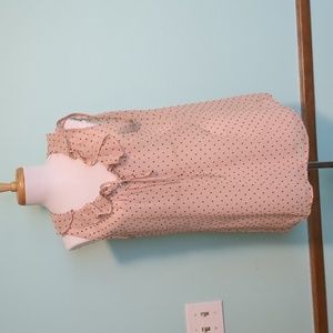 Loft Blush Sleeveless Blouse size Medium
